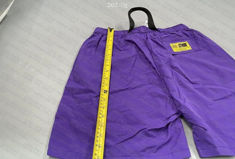 Corteiz Purple Shorts (measurements) 4
