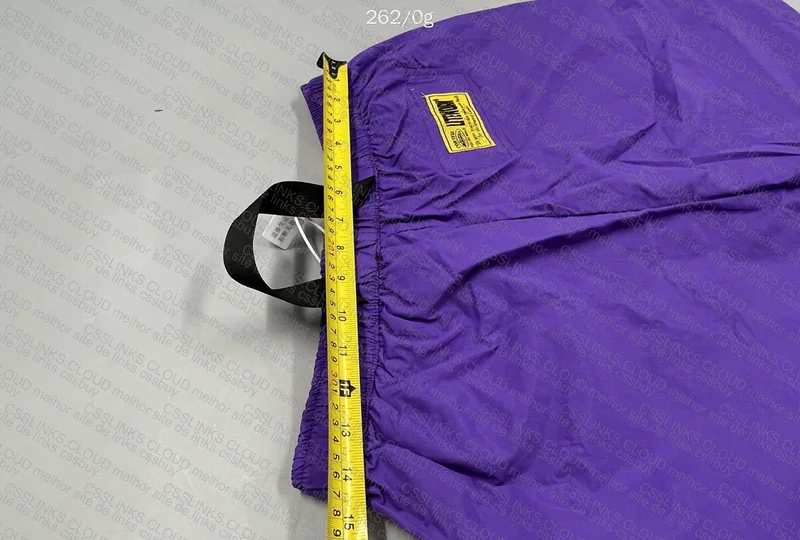 Corteiz Purple Shorts (measurements) 5