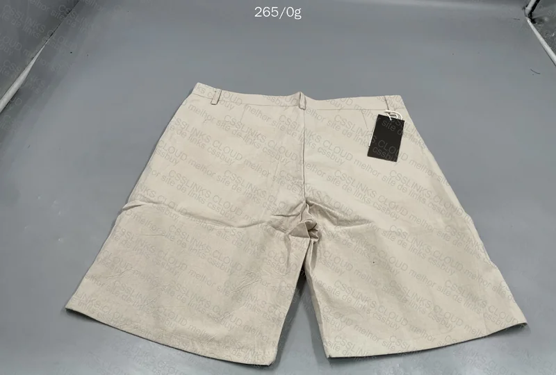 Linen-like Denim Shorts 3
