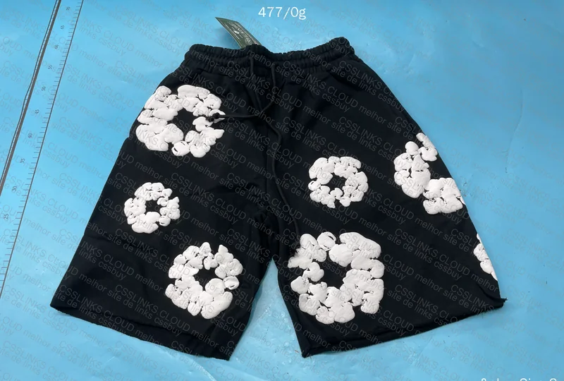 Denim Tears Black and White Shorts, GL?