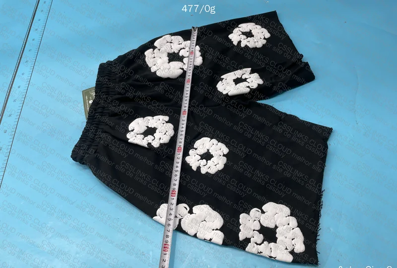 Denim Tears Black and White Shorts, GL? 10