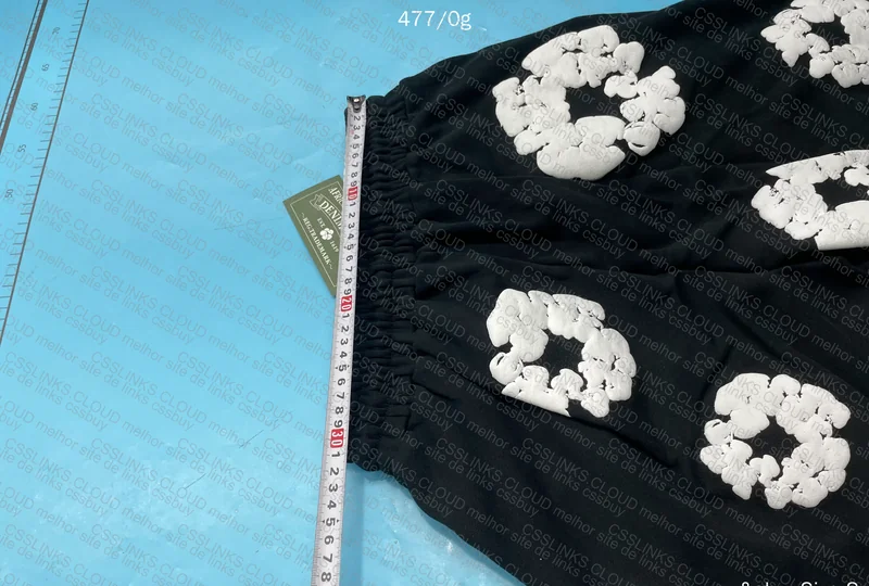 Denim Tears Black and White Shorts, GL? 3