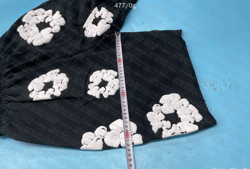 Denim Tears Black and White Shorts, GL? 5