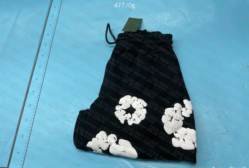 Denim Tears Black and White Shorts, GL? 7