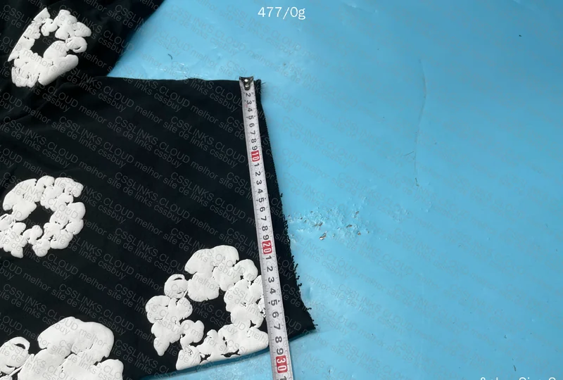 Denim Tears Black and White Shorts, GL? 9