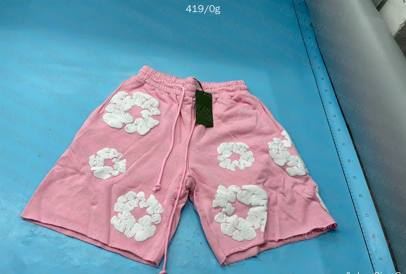 Denim Tears Pink Shorts