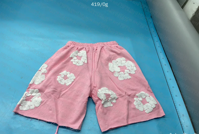 Denim Tears Pink Shorts 3