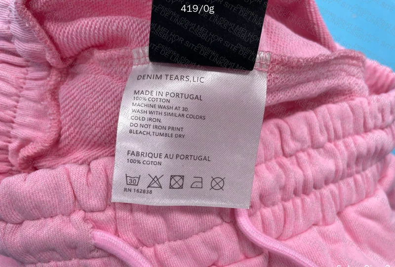 Denim Tears Pink Shorts 4