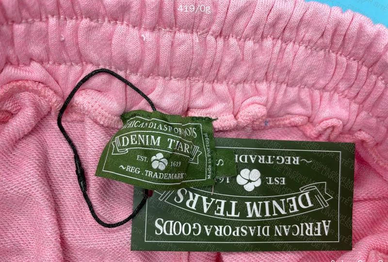 Denim Tears Pink Shorts 5