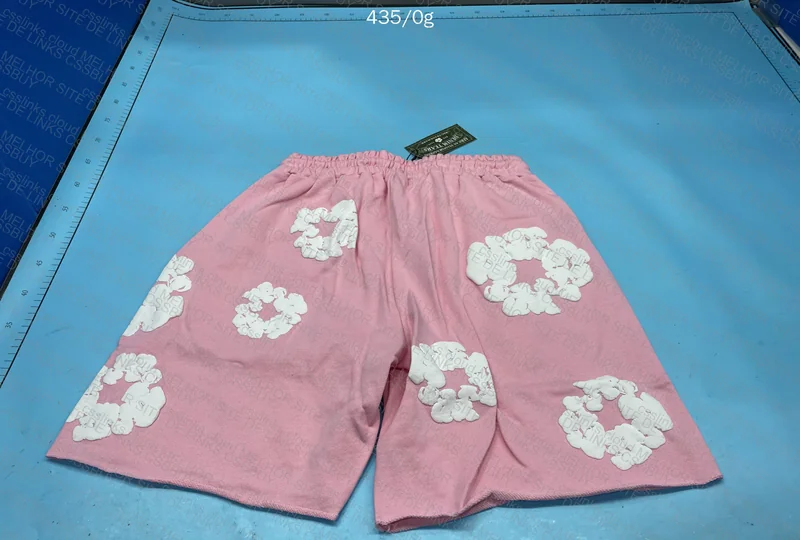 Denim Tears Pink Shorts 4