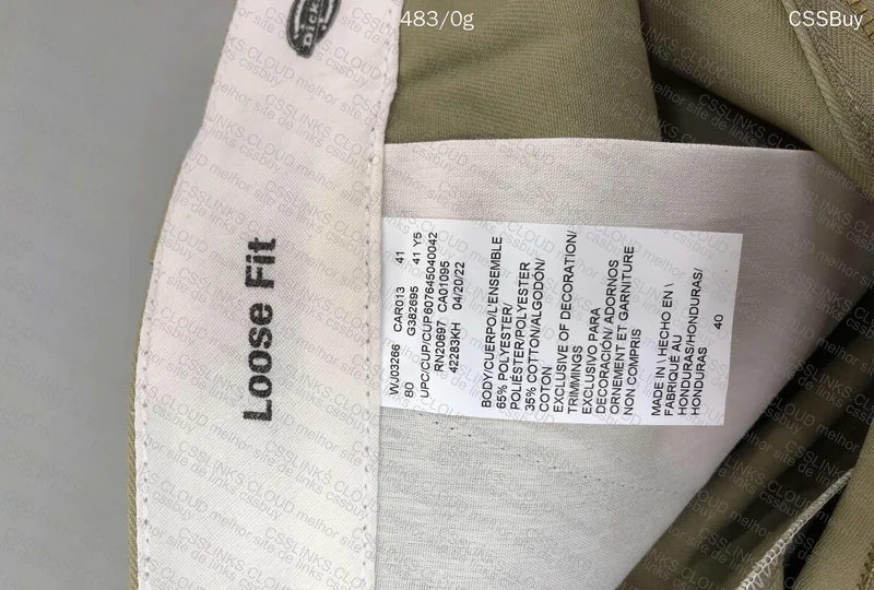 Short DICKIES loose fit 13 4