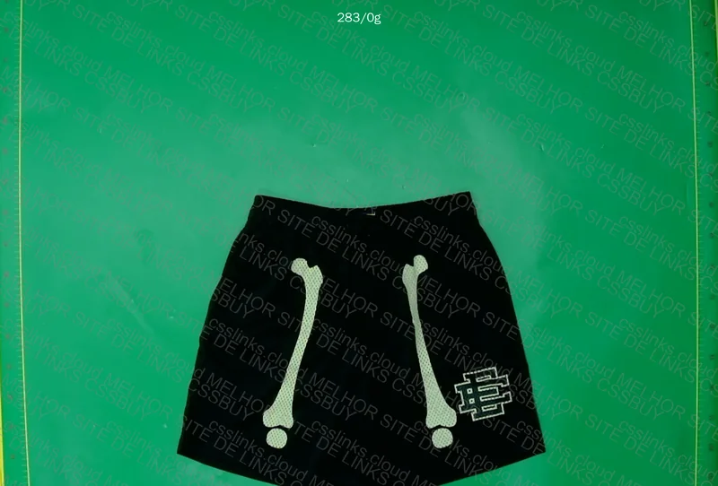 EE BONES Black Short 2