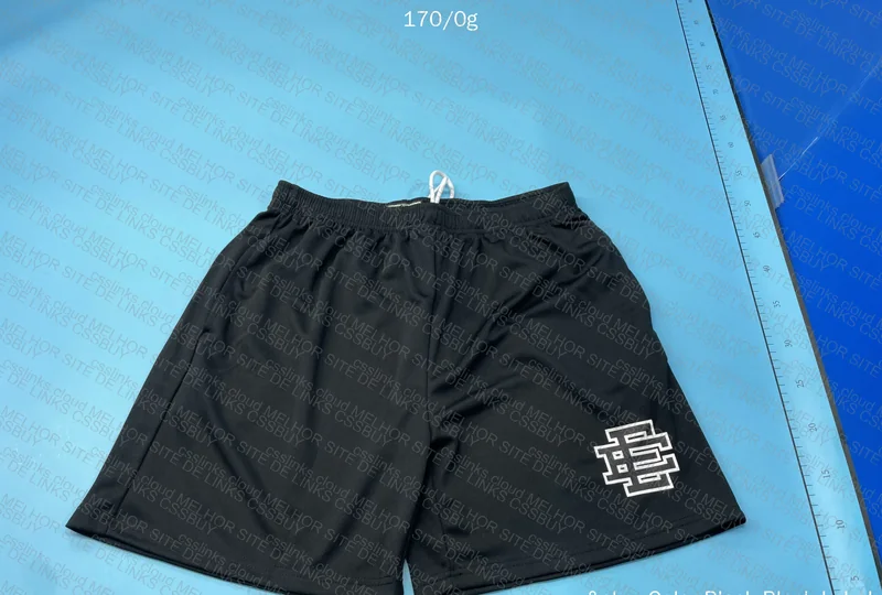 Eric Emanuel Black Short with Measurements