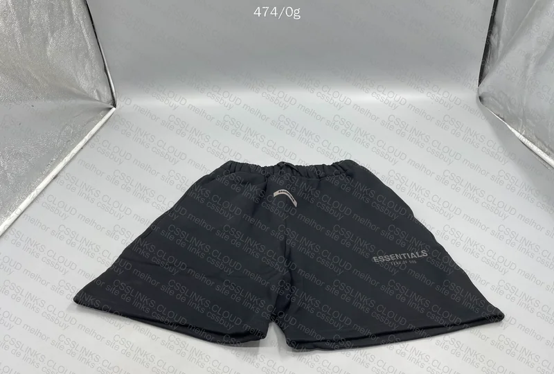 Essentials Fear of God Black Short 2