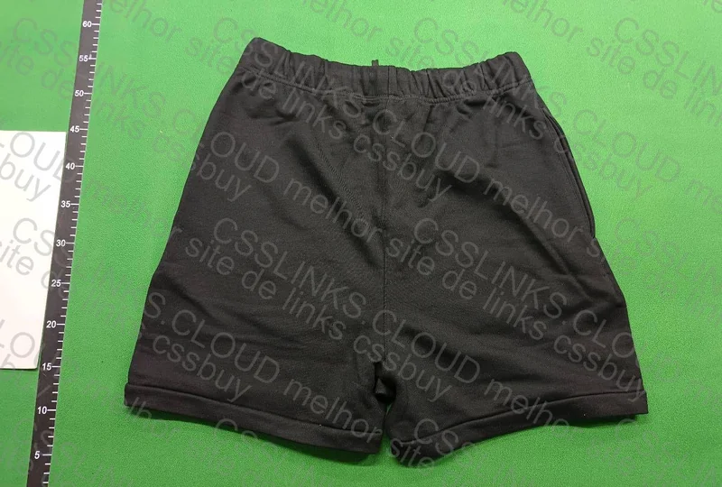 Essentials Black Shorts