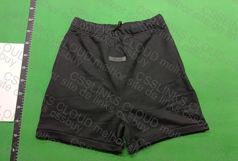 Essentials Black Shorts 3
