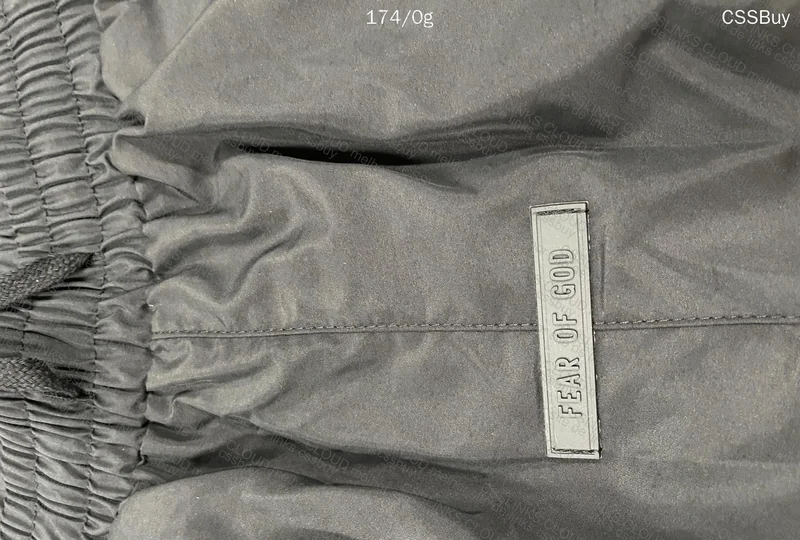 Fear of God Black FOG Shorts 2