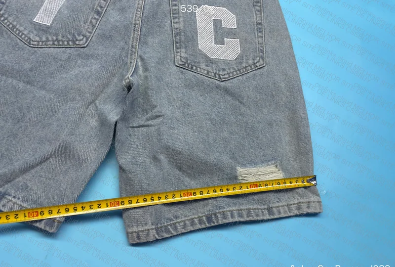Ice Cream BBB Denim Shorts (with measurements)