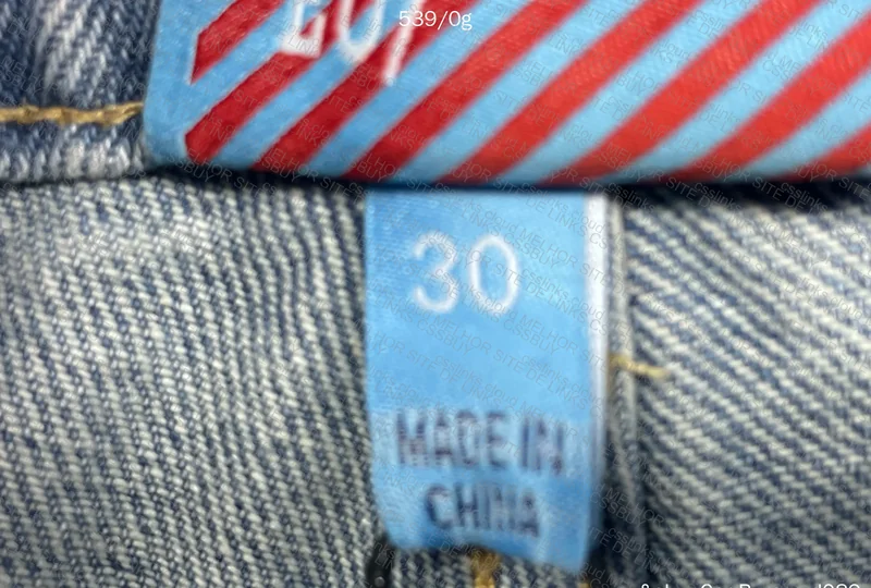 Ice Cream BBB Denim Shorts (with measurements) 3