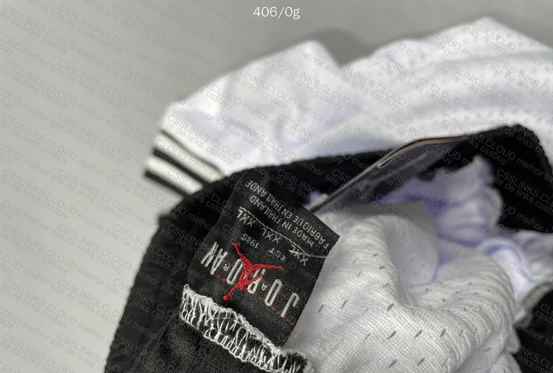 Jordan White Shorts