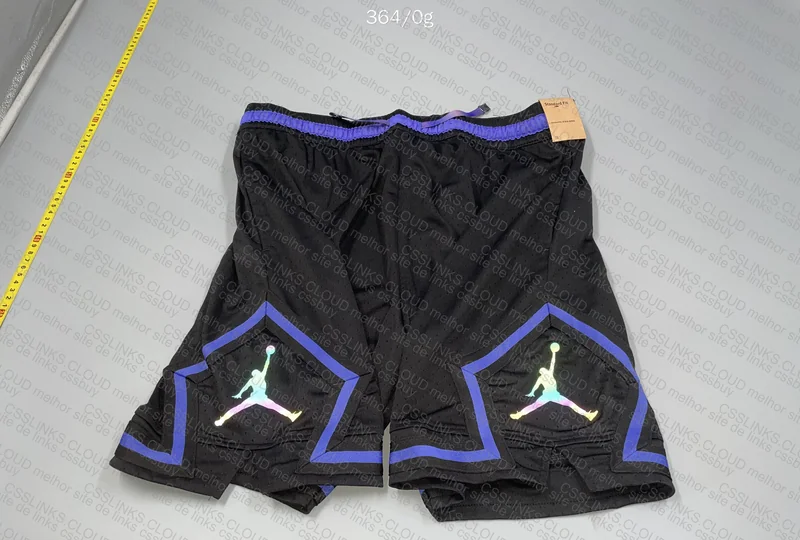 Jordan Purple Shorts 5
