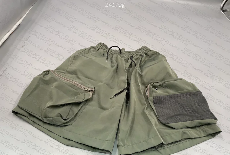 Military Shorts with Pockets