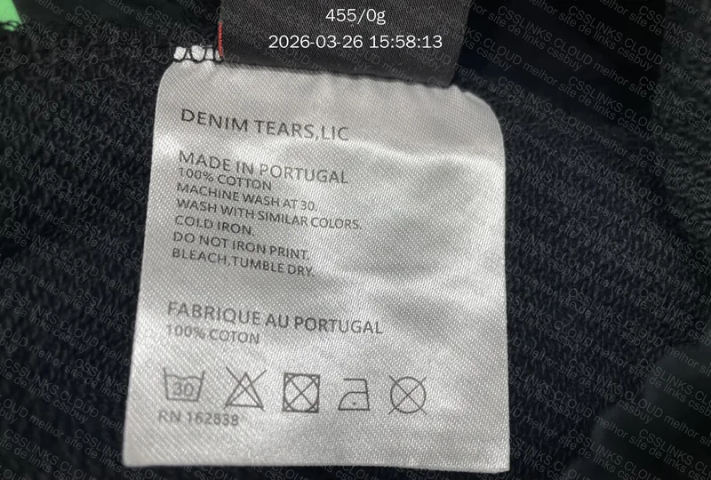 short moletom denim tears 4
