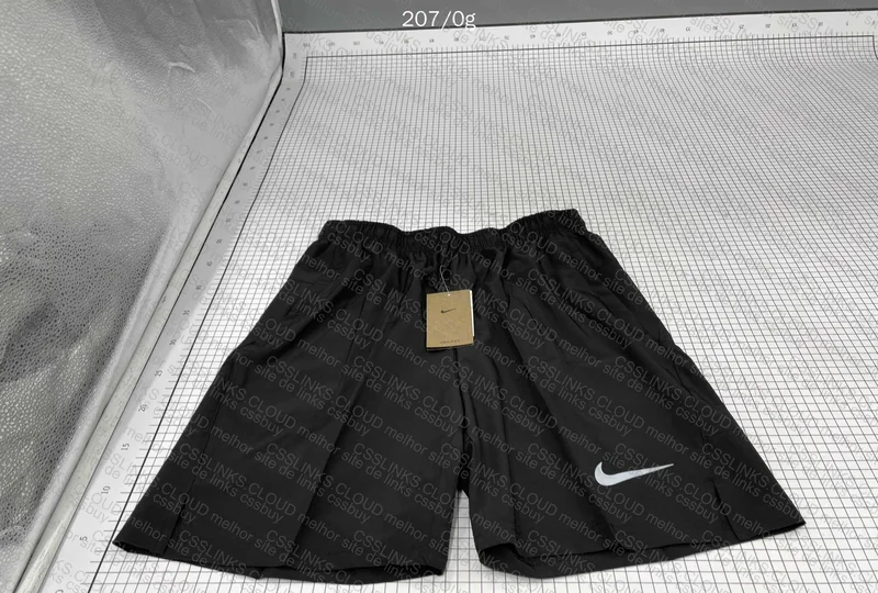 Black Nike Shorts with Measurements 2