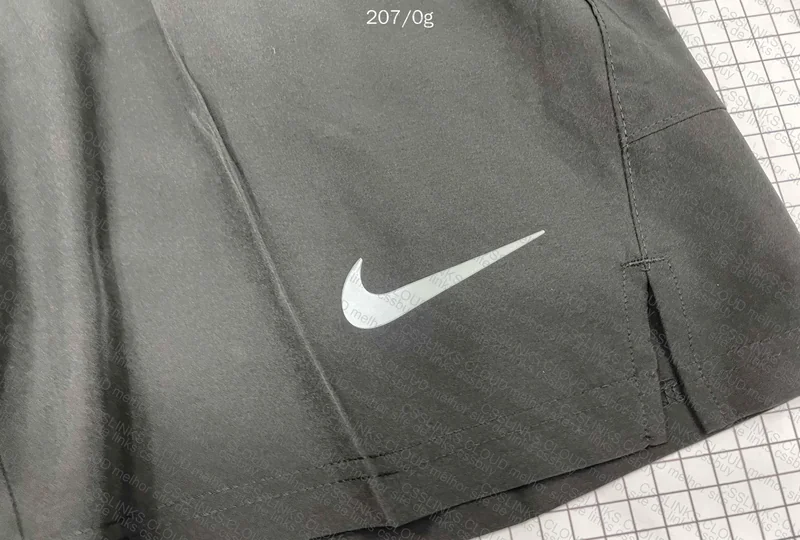 Black Nike Shorts with Measurements 3