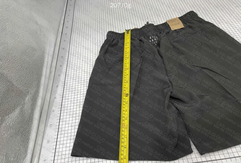 Black Nike Shorts with Measurements 5