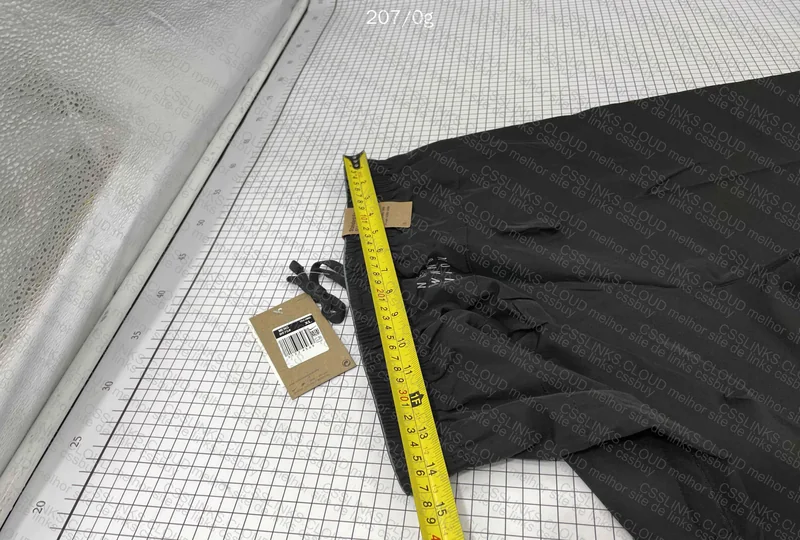 Black Nike Shorts with Measurements 9