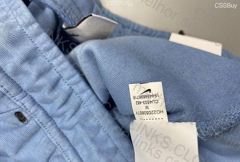 Nike Tech Fleece Blue Shorts (Reposted) 4
