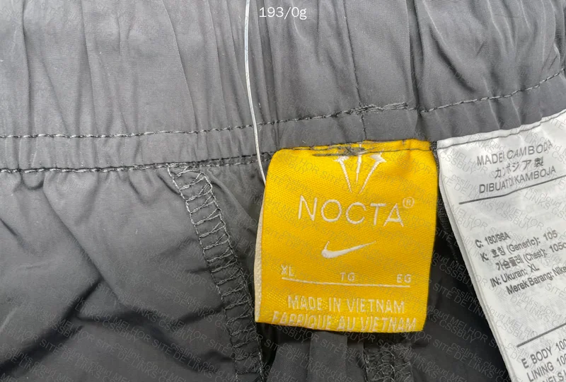 short nocta nike 3
