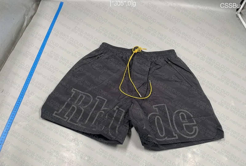 Rhude Black Shorts