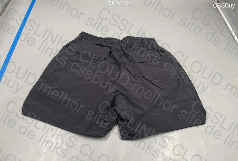 Rhude Black Shorts 2