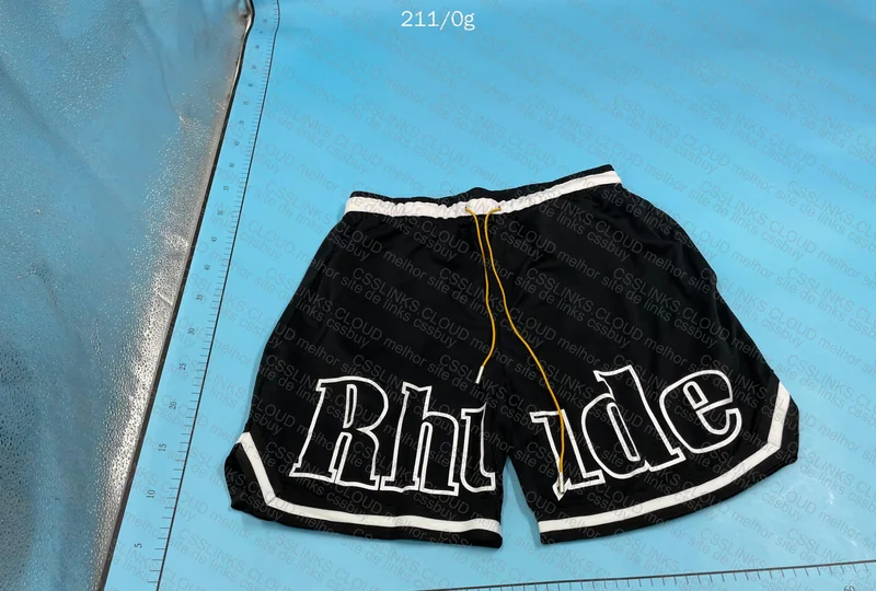 Rhude Black Shorts