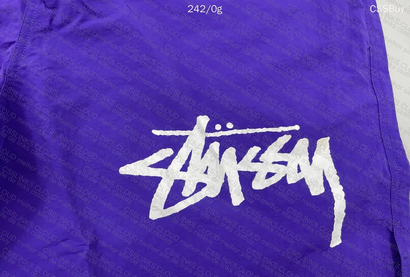 Stussy Purple Shorts 2