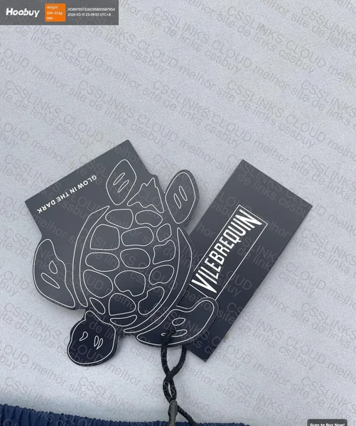 Short Vilebrequin Azul - Tartarugas reveladas pela água 5