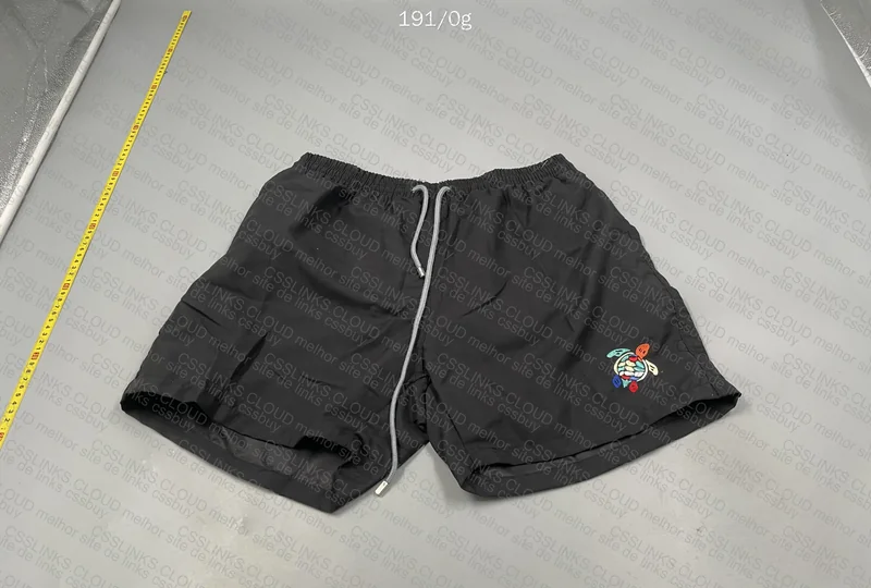 Vilebrequin Shorts with Water Effect Embroidery