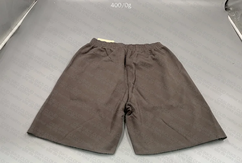 Yeezy Season 6 Gray Khaki Shorts (Burned) 3