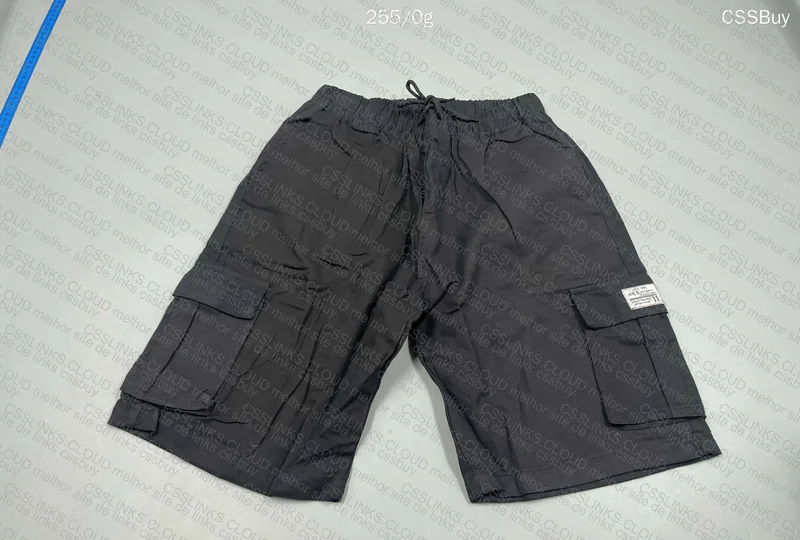 Basic Black Cargo Sarja Shorts/Bermuda 5