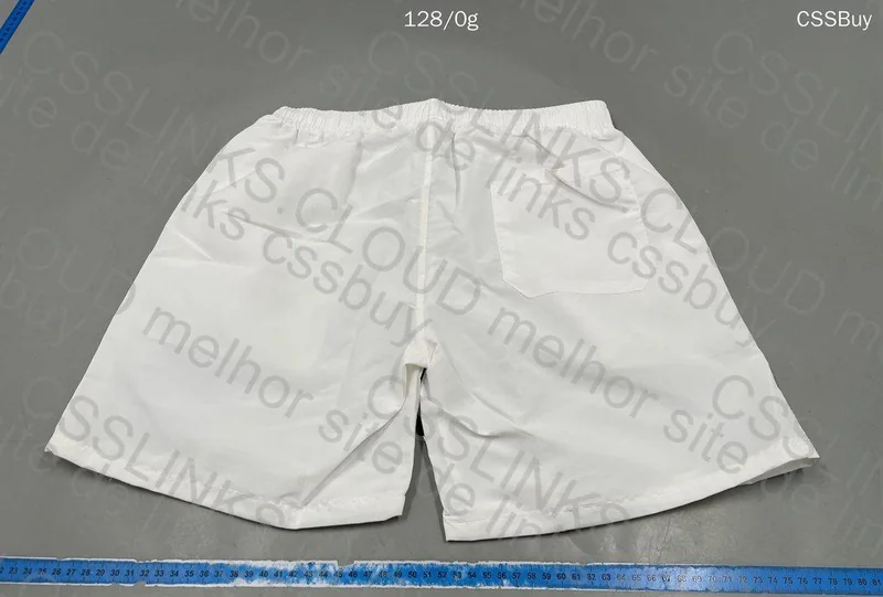 Basic White Shorts