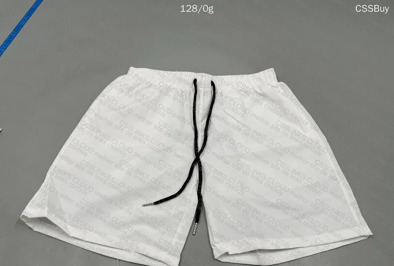 Basic White Shorts 2