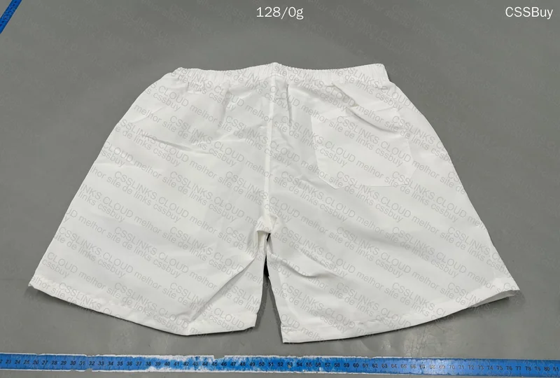 Basic White Shorts 3