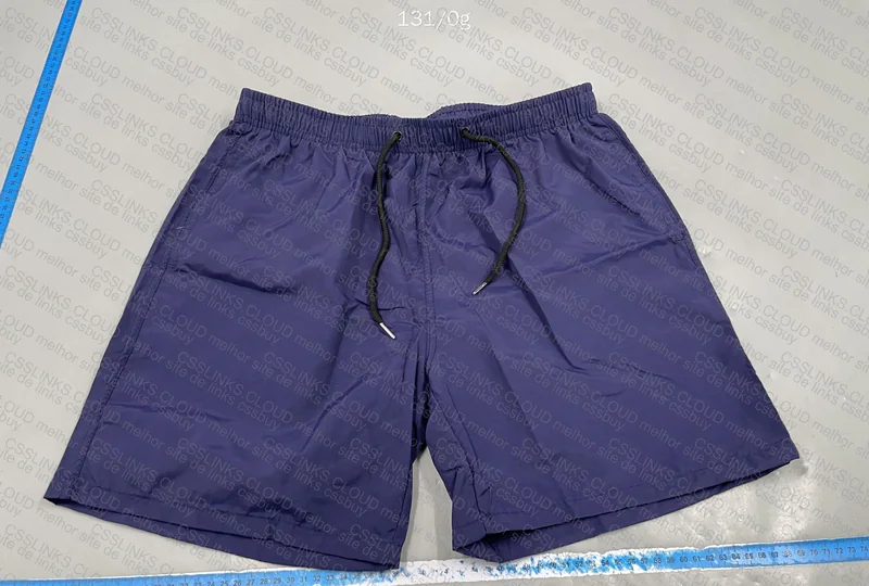 Dark Blue Plain Shorts