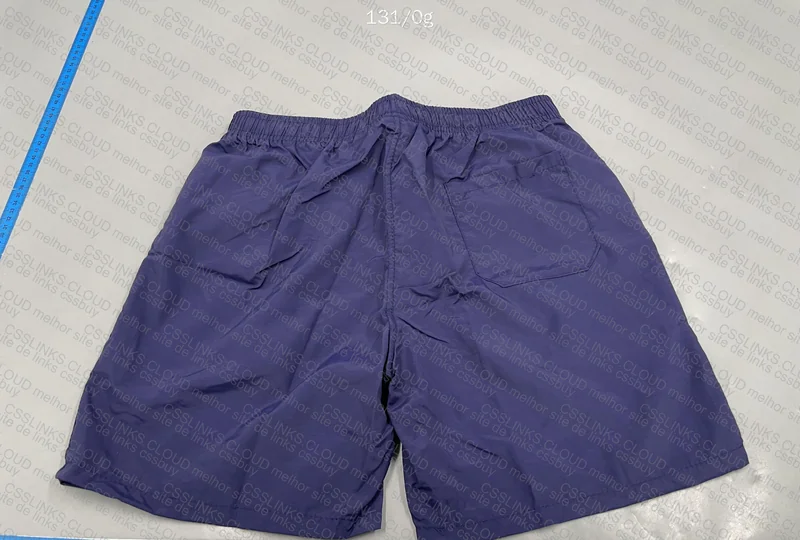 Dark Blue Plain Shorts 2