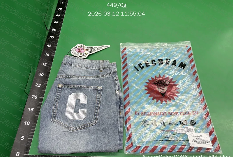 Shorts Billionaire Boys Club Icecream Running Dog Denim 3