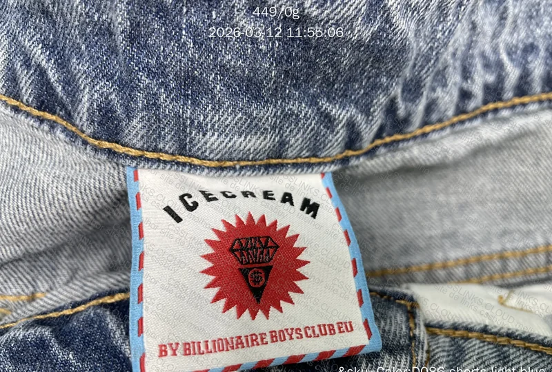 Shorts Billionaire Boys Club Icecream Running Dog Denim 6