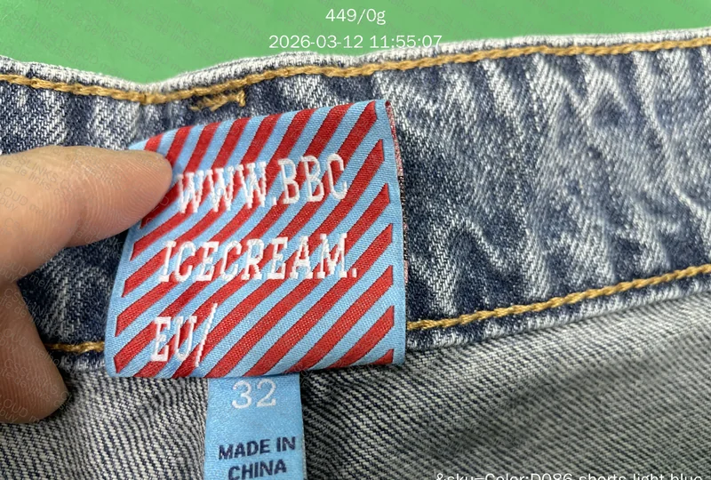 Shorts Billionaire Boys Club Icecream Running Dog Denim 7
