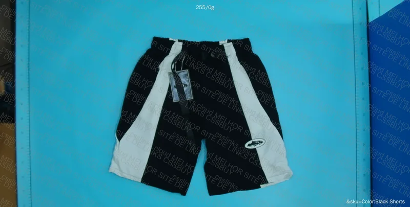 Corteiz Black Shorts 4